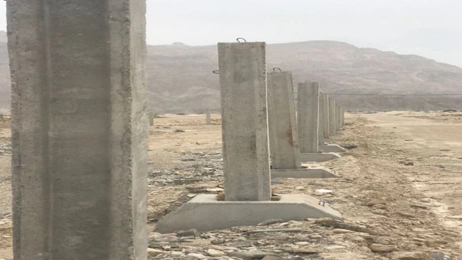 کارگاه آک بتن در بوشهر